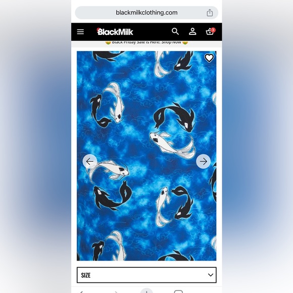 Blackmilk Avatar collection: Tui and La koi fish pants - Picture 3 of 8